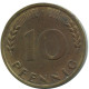 10 PFENNIG 1967 J BRD ALEMANIA Moneda GERMANY #AD562.9.E.A - 10 Pfennig