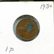 NEW PENNY 1980 UK GBAN BRETAÑA GREAT BRITAIN Moneda #AU807.E.A - 1 Penny & 1 New Penny
