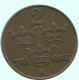2 ORE 1910 SWEDEN Coin #AC827.2.U.A - Suecia