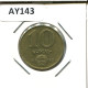 10 FORINT 1985 HUNGRÍA HUNGARY Moneda #AY143.2.E.A - Hungary