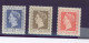 Netherlands 1948 NVPH 487-89 Reine/ Queen  Wilhelmina Yvert 488/500 MNH ** - Royalties, Royals