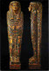 Art - Antiquités - Egypte - Sarcophage égyptien En Bois Contenant La Momie D'une Femme - Ir Bastet Oudja En Nefou - Musé - Antiquité