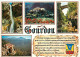 06 - Gourdon - Multivues - Blasons - CPM - Carte Neuve - Voir Scans Recto-Verso - Gourdon