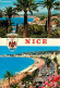 06 - Nice - Multivues - CPM - Voir Scans Recto-Verso - Cartas Panorámicas