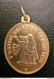 Médaillon Bronze XIXe Pendentif Médaille Religieuse "Saint Ange Gardien / Saint Stanislas Kotska, Né à Rostkowo Pologne" - Religion &  Esoterik