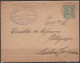 Portugal Entier Charles 1er  25r  Le17 9 1902  Cachet Pub " Diversos Artigos SANTAREM Vallée De Figueira " Pour LISBOA - Enteros Postales