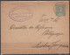 Portugal Entier Charles 1er  25r  Le17 9 1902  Cachet Pub " Diversos Artigos SANTAREM Vallée De Figueira " Pour LISBOA - Postal Stationery
