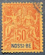 Nosssi-bé YT N° 37 Signé RP Sans Accent Sur Bé - Used Stamps