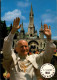 N°1245 Z -cpsm Jean Paul II à Lourdes - Popes