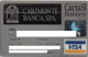 (1384) ITALY - CREDIT BANK CARD - VISA - CARIMONTE BANCA SPA - CARTASI BUSINESS - Tarjetas De Crédito (caducidad Min 10 Años)