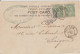 1904 - PORT SAÏD (EGYPTE) - CPA TRANSPORTS MARITIME "VELLA & PORTELLI" => SAÏGON (COCHINCHINE) ! - Storia Postale