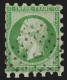 N°12, Piquage Susse, Napoléon 5c Vert, Oblitéré Bureau De Paris C - TB - 1853-1860 Napoleon III