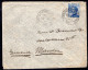 1912 18 NOV C.25 SASS.83 "EFFIGIE DI VITT.EM.III VOLTA A SINISTRA"USATO SU BUSTA DA SIRACUSA  X MUNCHEN MOLTO BELLA - Storia Postale