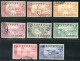 REF 090 > ETHIOPIE > Yv N° 315 à 322 Ø Used - 8 Valeurs Oblitérés Ø - Etiopía