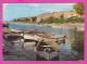 310952 / Bulgaria - Sozopol - Old Town House Port Boat  PC 1972 USED 2 St. Petrochemical Combine Lovech - Covers & Documents