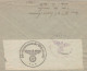 Cuise La Motte Oise 1940 > Croix Rouge De Geneve - Zensur OKW -- !! Rechte Marke Angeschnitten !! - Cartas & Documentos