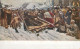 Postcard Fine Arts Painting Russian Peasant Uprising Winter - Malerei & Gemälde