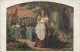 Postcard Fine Arts Painting A. Grottger La Guerre - Malerei & Gemälde