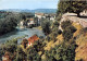 SAUVETERRE La Terrasse Avec Vue Sur Le Pont De La Legende 5(scan Recto-verso) MA649 - Sauveterre De Bearn