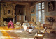 CHATEAU DE THOIRY Salon Vert Mobilier Dore De Bauve Lit De Chien 18eme Coffre De Mariage 27(scan Recto-verso)MA680 - Thoiry