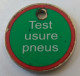 Jeton De Caddie - Automobile - Test Usure Pneus - En Métal - - Trolley Token/Shopping Trolley Chip