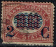 Italie - 1878 - Y&T N° 32 Oblitéré. Coins Supérieur Droit Et Inférieur Gauche Touchés. - Used