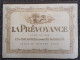 LA PREVOYANCE Assurances . Chemise , Sous-main , Parapheur 1924 . - Autres & Non Classés