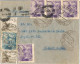 54783. Carta Aerea SANLUCAR De BARRAMEDA (Cadoz) 1049 A Argentina. Espectacular Feranqueo 2 Caras - Covers & Documents