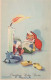 Feliz Año Navidad NIÑOS Vintage Tarjeta Postal CPSMPF #PKD782.ES - Neujahr