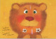 LEÓN Animales Vintage Tarjeta Postal CPSM #PBS028.ES - Lions