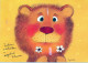 LEÓN Animales Vintage Tarjeta Postal CPSM #PBS028.ES - Lions