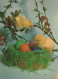 PASCUA POLLO HUEVO Vintage Tarjeta Postal CPSM #PBO727.ES - Ostern