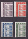 Republic Of Congo 1963 15th Anniversary Human Rights Declaration Type I/II Se Tenant MNH ** - Emissions Communes