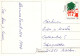 PAPÁ NOEL Animales NAVIDAD Fiesta Vintage Tarjeta Postal CPSM #PAK504.ES - Santa Claus