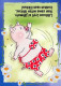 PIGS Tier Vintage Ansichtskarte Postkarte CPSM #PBR744.DE - Pigs