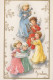 ENGEL WEIHNACHTSFERIEN Vintage Ansichtskarte Postkarte CPSMPF #PAG816.DE - Engel