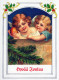 ENGEL WEIHNACHTSFERIEN Vintage Ansichtskarte Postkarte CPSMPF #PAG752.DE - Engel