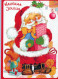 BABBO NATALE Natale Vintage Cartolina CPSM #PAJ528.IT - Santa Claus