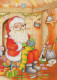 BABBO NATALE Natale Vintage Cartolina CPSM #PAK155.IT - Santa Claus