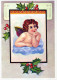 ANGELO Buon Anno Natale Vintage Cartolina CPSM #PAH695.IT - Engel