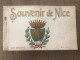  Carnet Souvenir De Nice 20 Vues  - Loten, Series, Verzamelingen