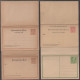 AUTRICHE - ÖSTERREICH / 10 ENTIERS POSTAUX DOUBLES - REPONSE PAYEE / 2 IMAGES (ref 8143) - Postcards