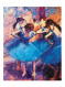 Art - Peinture - Edgar Degas - Dancers In Blue - Danseuses En Bleu - Carte Neuve - CPM - Voir Scans Recto-Verso - Malerei & Gemälde