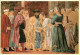 Art - Peinture - Piero Della Francesca - L'incontro Di Salomone Con La Regina Di Saba - CPM - Voir Scans Recto-Verso - Malerei & Gemälde