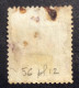 GB48 Victoria 2 1/2 Rose Carminé Globe YT 56 Planche 12 Oblitéré Taches - Used Stamps