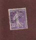 62 De 1922-47 - Préoblitéré  - Type Semeuse Fond Plein (142)  - 35c Violet  - Voir Les 2 Scannes - 1893-1947