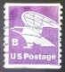 United States, Scott #1820, Used(o), 1981, Rate Change "B" Eagle , (18¢), Violet - Oblitérés