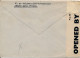 COVER 41  WWII - OPENED BY EXAMINER  - BASEL GOLDSCHMIDT - ROTHSCHILD  TO BARONESS L.WANGENHEIM  OXFORD    2 SCANS - Cartas & Documentos