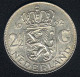 Niederlande, 2 1/2 Gulden 1962, Silber, XF+ - 1948-1980 : Juliana