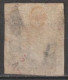 1840 - RARE YVERT N°1 BLACK PENNY OBLITERE (LEGER PELURAGE) - COTE = 325 EUR - Used Stamps